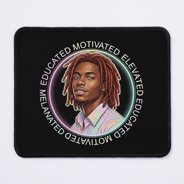 Item preview, Educated Motivated Elevated Melanated Men Excellence designed and sold by QuipQuips.