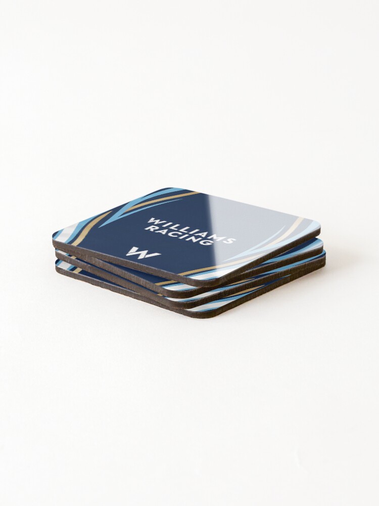 Thumbnail 4 of 5, Coasters (Set of 4), Williams Racing F1 designed and sold by GridLineDesigns.