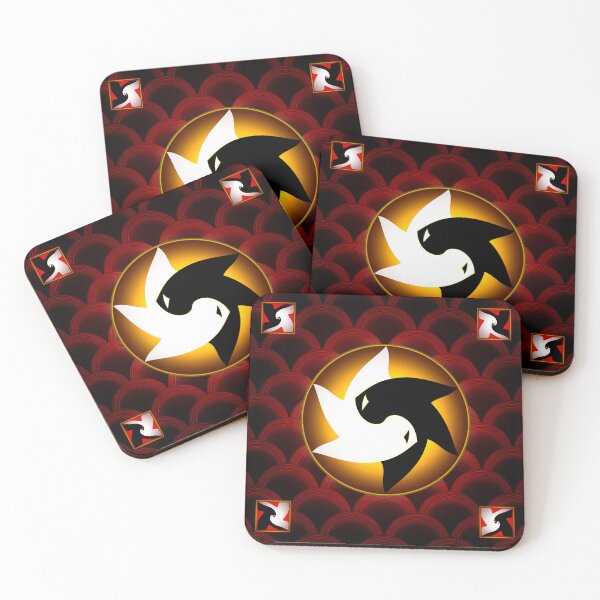 Item preview, Yin Yang Designs over Japanese Background Pattern designed and sold by Timo1979.