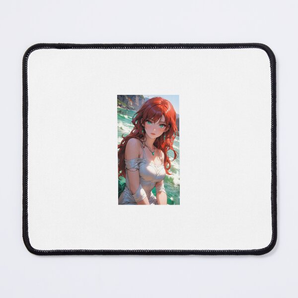 Item preview, red hair anime girl designed and sold by MeDiaEr.