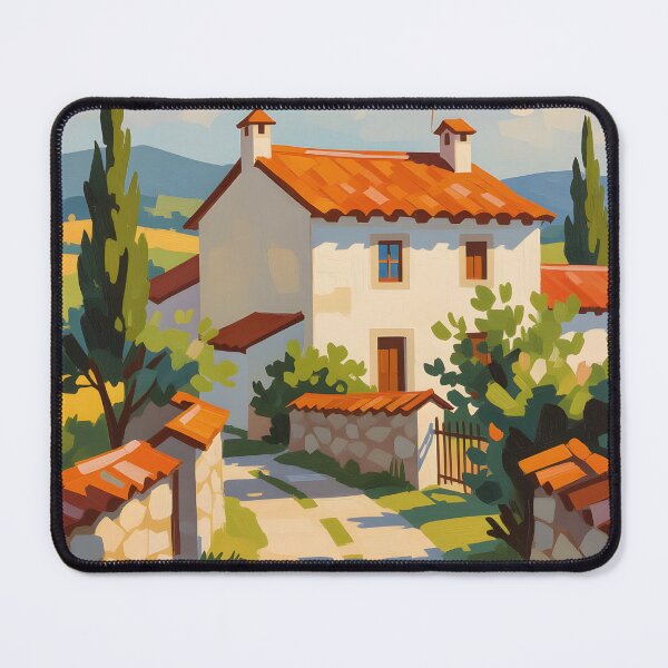 Item preview, Galician home and landscape scene designed and sold by Ponted.