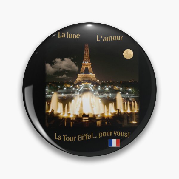 Item preview, Eiffel Tower at Night 1970. Classic iconic city view, designed and sold by JonDelorme.
