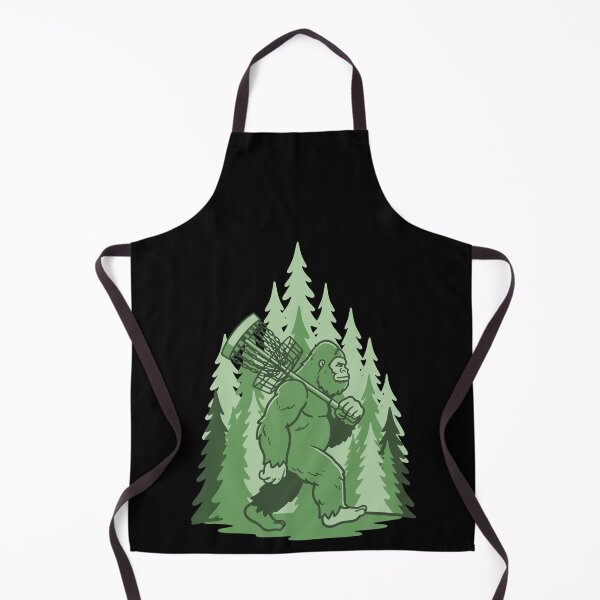 Item preview, Sasquatch Disc Golf Basket Forest Funny Frisbee designed and sold by LuminOrb.