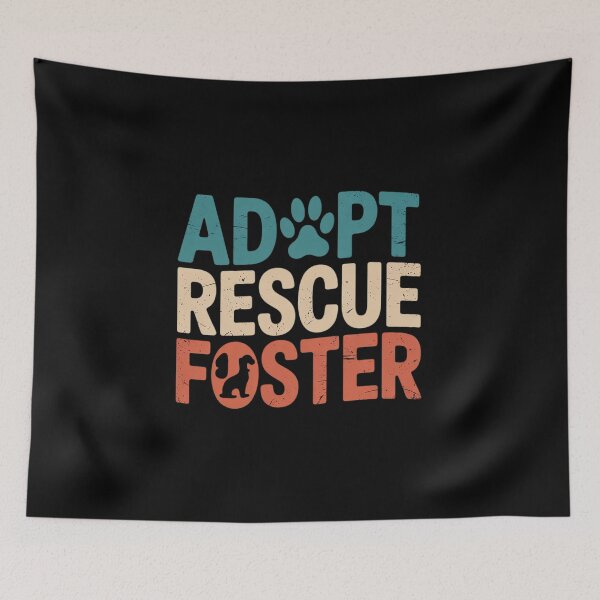 Item preview, Cute Dog Adoption Rescue - Adopt Rescue Foster1  designed and sold by RsFilsingerArt.