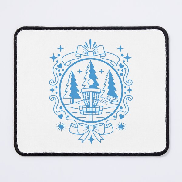 Item preview, Disc Golf Scene Flying Disc Golf Basket Forest designed and sold by LuminOrb.