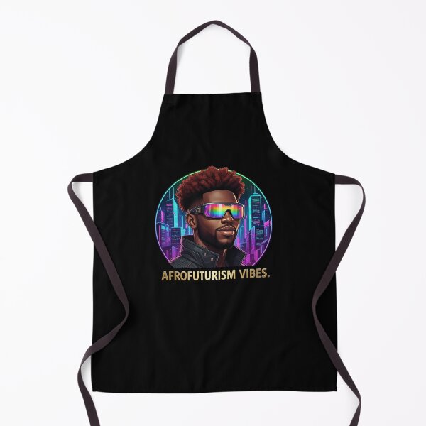 Item preview, Afrofuturism Vibes Red Hair Future King Art designed and sold by QuipQuips.