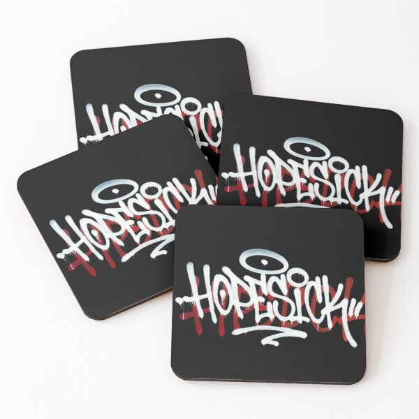 Item preview, White and Red HOPESICK Graffiti Handstyle designed and sold by SKITZVOID.