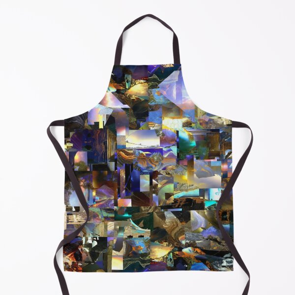 Item preview, Abstract Fragmented Landscape Mosaic Collage designed and sold by SKITZVOID.