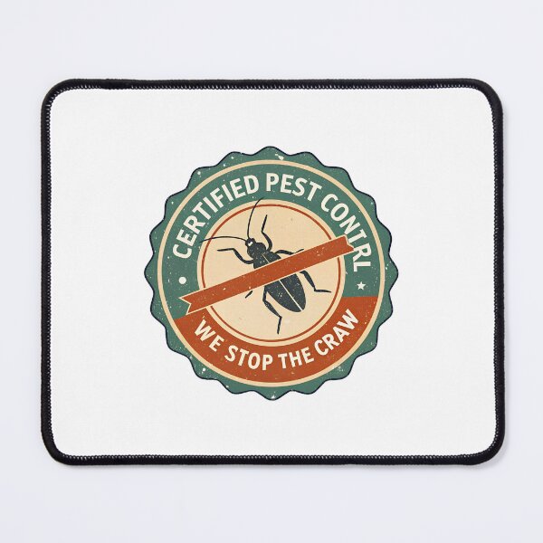 Item preview, Certified Pest Control – Vintage Exterminator  designed and sold by VividOrganica.