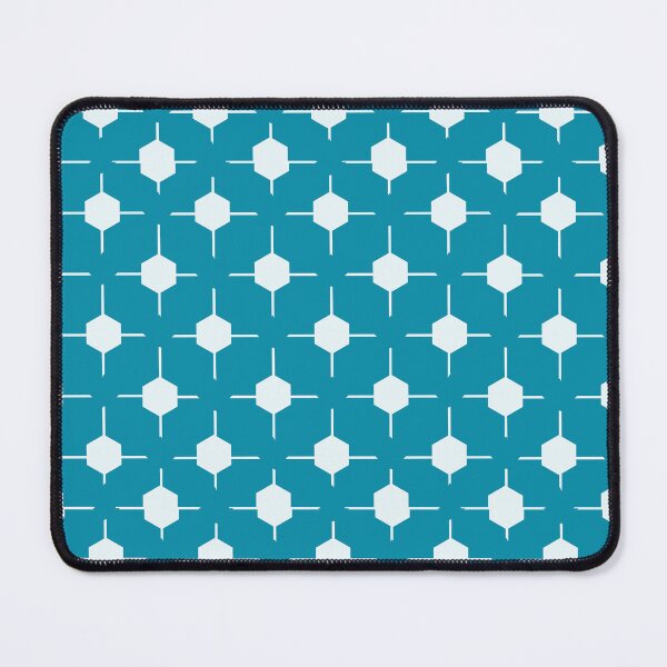 Item preview, Blue White Stars Hexagon - Abstract Geometric Shape Pattern - Unique Gifts For Men designed and sold by RoyalStarsPatts.