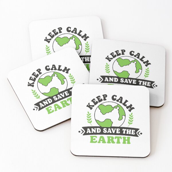 Item preview, Keep Calm and Save the Earth designed and sold by artcultreone.