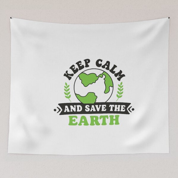 Item preview, Keep Calm and Save the Earth designed and sold by artcultreone.