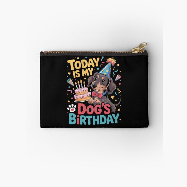 Item preview, Dachshund Candles Cake Mom Daddy Today Is My Dog's Birthday designed and sold by RsFilsingerArt.