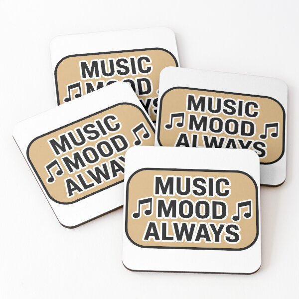 Item preview, Music Mood Always | Minimal Music Lover Design designed and sold by DreamyDesigns17.