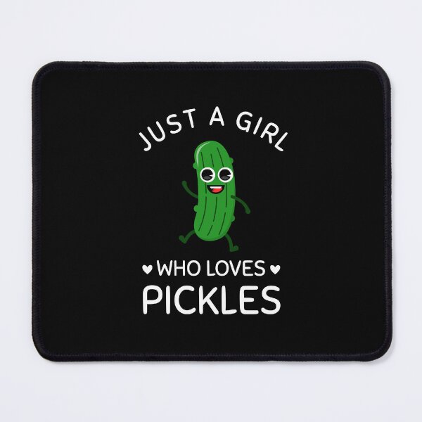 Item preview, Just a Girl Who Loves pickles designed and sold by Dondonmart.