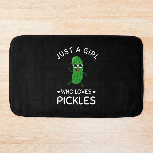 Item preview, Just a Girl Who Loves pickles designed and sold by Dondonmart.