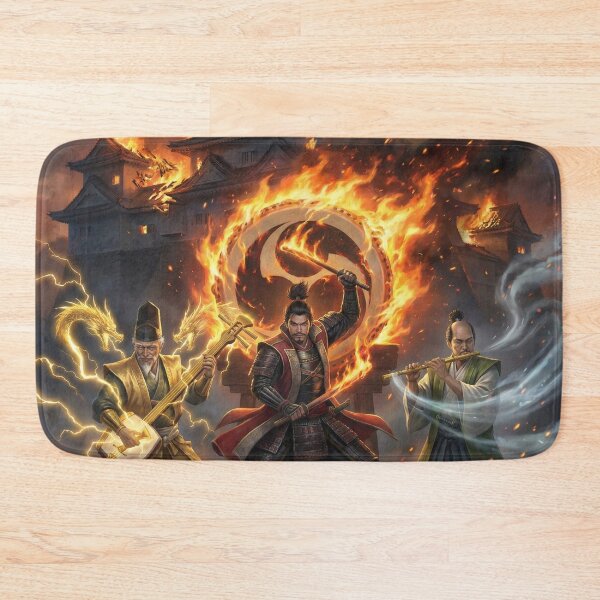 Item preview, Oda Nobunaga, Tokugawa Ieyasu & Toyotomi Hideyoshi – Three Warlords of Flame, Thunder and Wind | Samurai Legend Trio | Mori no Akari Series designed and sold by Mori-no-Akari.
