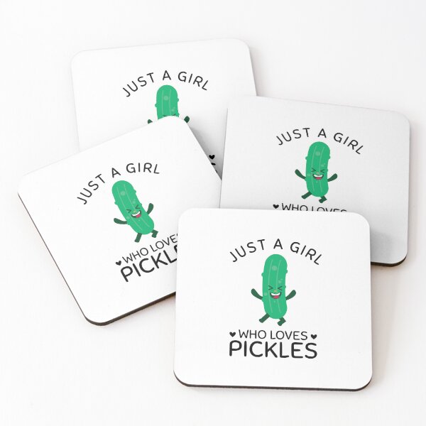 Item preview, Just a Girl Who Loves pickles designed and sold by Dondonmart.