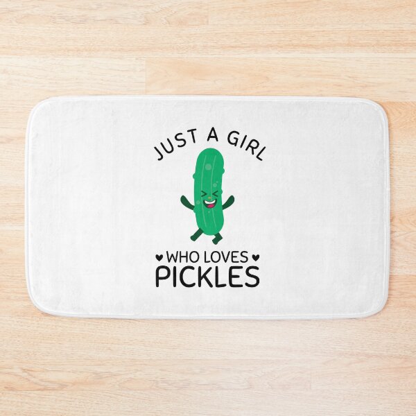 Item preview, Just a Girl Who Loves pickles designed and sold by Dondonmart.