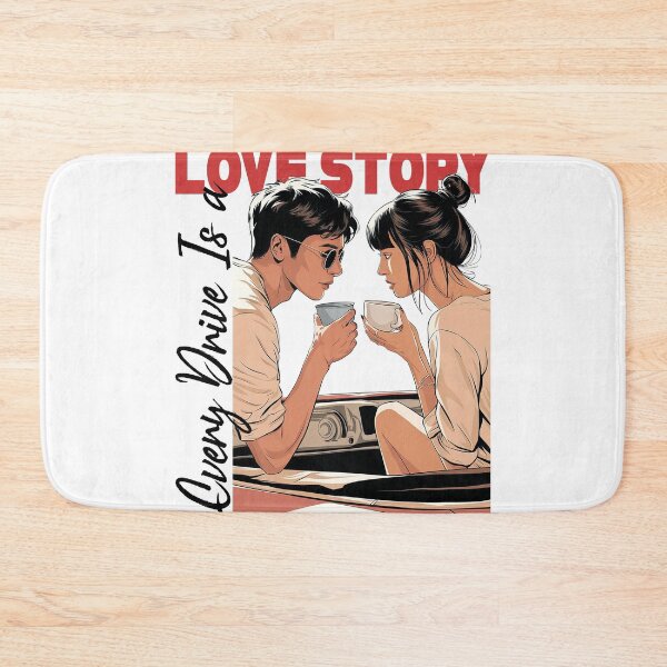 Item preview, Every drive is a LOVE STORY designed and sold by Concept-Hub.