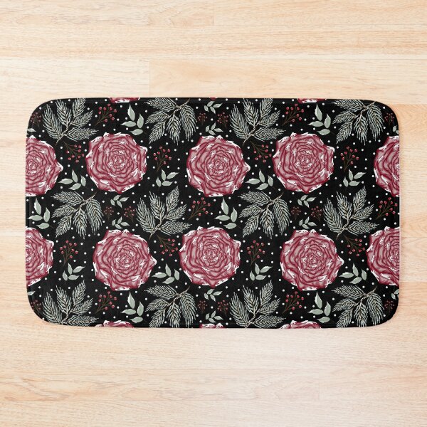 Item preview, Winter Floral Seamless Pattern designed and sold by ArtFanatic97.