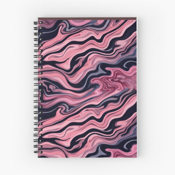 Item preview, Blush Wave Fluid Pattern designed and sold by LuxeFusionArt.