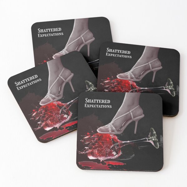 Item preview, Shattered Expectations – Dark Feminine Power Glass Aesthetic Art designed and sold by glowtrendz.