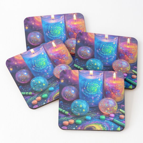 Item preview, Galactic candles and cosmic creativity designed and sold by Mianku | Für das Leben.