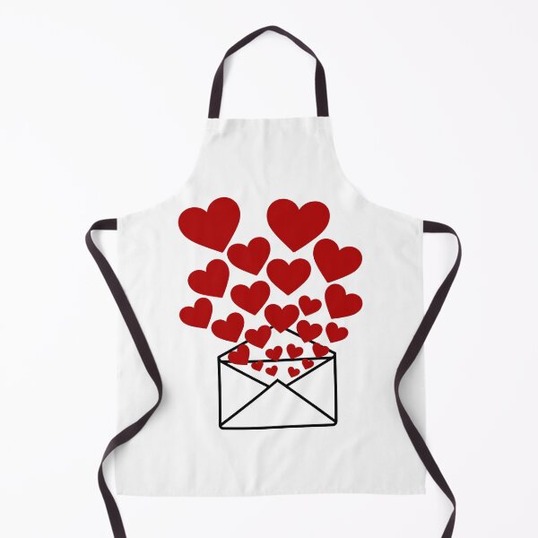 Item preview, open envelope filled with hearts designed and sold by lsartandcode.