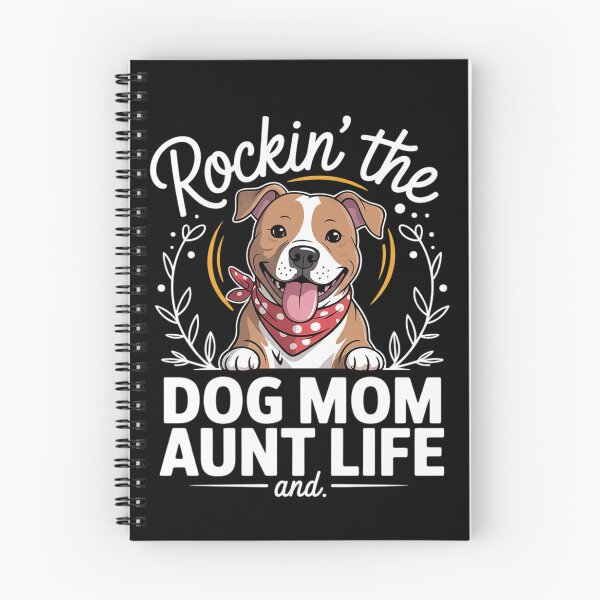 Item preview, Staffordshire Bull Terrier Rocking The Dog Mom and Aunt Life  designed and sold by VerseFarm.