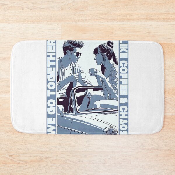 Item preview, We go together - Like coffee & chaos designed and sold by Concept-Hub.