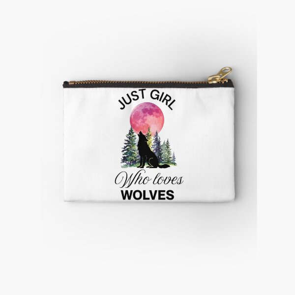 Item preview, Just girl who loves wolves  designed and sold by Fateh-Kro ⭐⭐⭐⭐⭐.