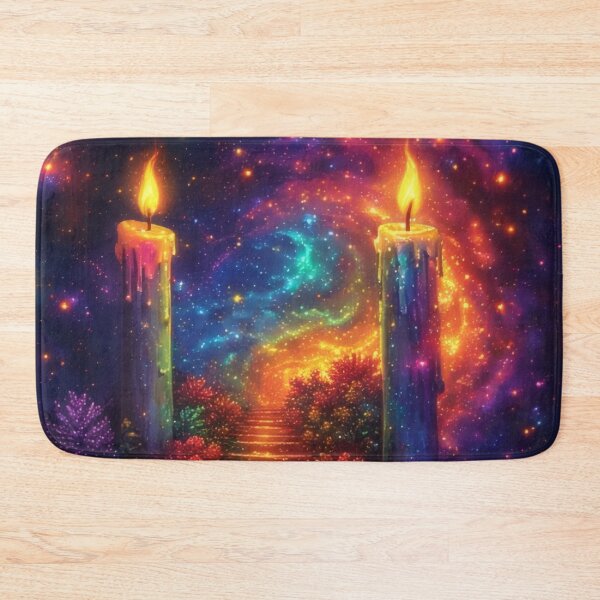 Item preview, Stairway to cosmic enlightenment with candles designed and sold by Mianku | Für das Leben.