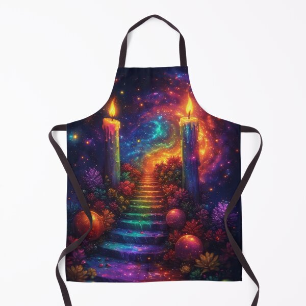 Item preview, Stairway to cosmic enlightenment with candles designed and sold by Mianku | Für das Leben.