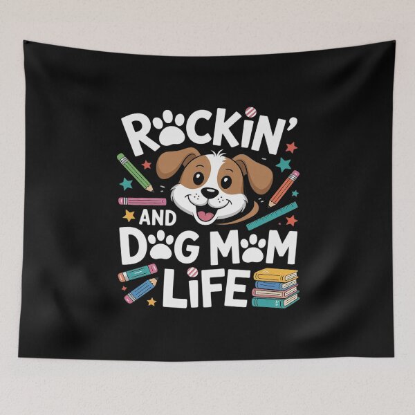 Item preview, Teacher and Dog Mom Life  designed and sold by MyzoToyota.