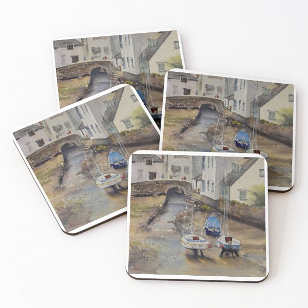 Item preview, Cornwall-Polperro boats designed and sold by ShellyDu.