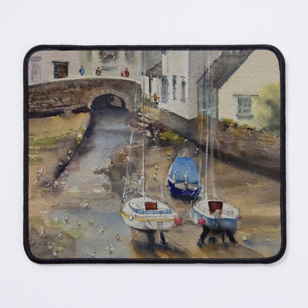 Item preview, Cornwall-Polperro boats designed and sold by ShellyDu.