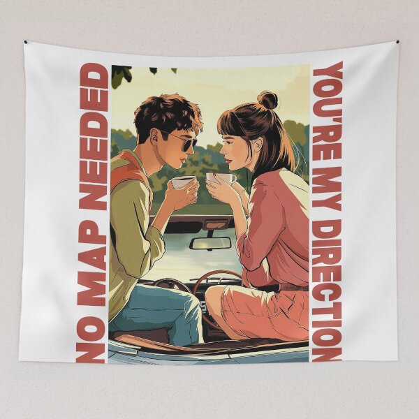 Item preview, No map needed - You're my direction designed and sold by Concept-Hub.