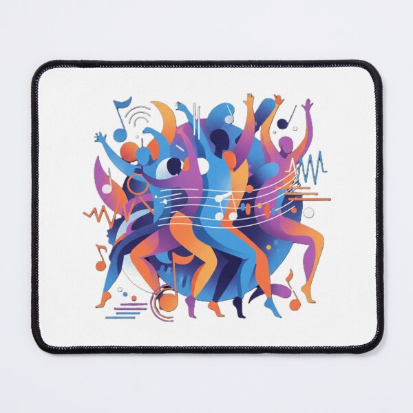 Item preview, Rhythmic Souls: Vibrant Abstract Dance & Music Celebration designed and sold by MartinxMarie.