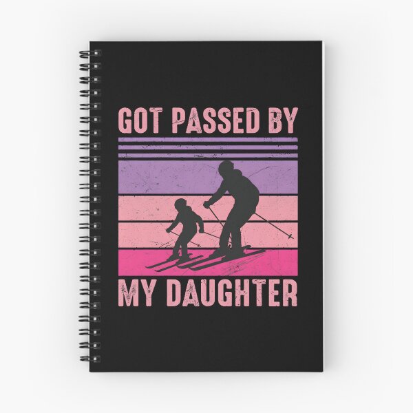 Item preview, Got Passed By My Daughter Skiing Funny Family designed and sold by Aqouiatiqe.