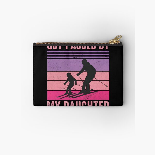 Item preview, Got Passed By My Daughter Skiing Funny Family designed and sold by Aqouiatiqe.