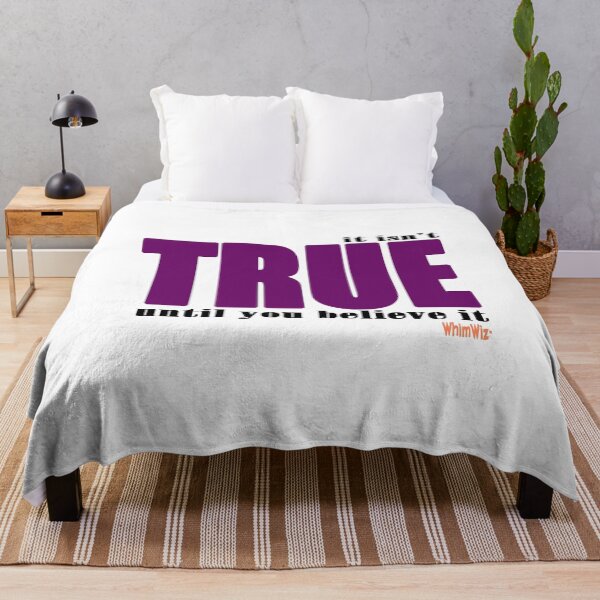 Item preview, It Isn't True Until - WhimWiz Funny & Quirky Gift Ideas designed and sold by WhimWiz.