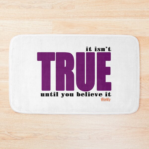 Item preview, It Isn't True Until - WhimWiz Funny & Quirky Gift Ideas designed and sold by WhimWiz.