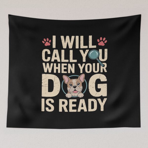 Item preview, Dog Grooming When Your Dog Is Ready Dog Groomer  designed and sold by NailMolisa.