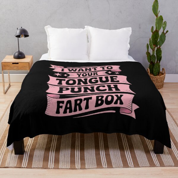 Item preview, Tongue Punch Fart Box Funny Word Pun Humor Sarcasm designed and sold by MyzoToyota.