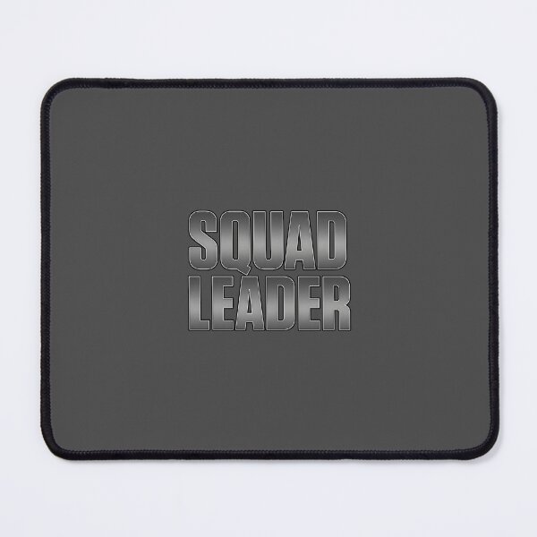 Item preview, Battlefield Game Inspired Squad Leader Metallic Slogan designed and sold by Sellcooldesigns.