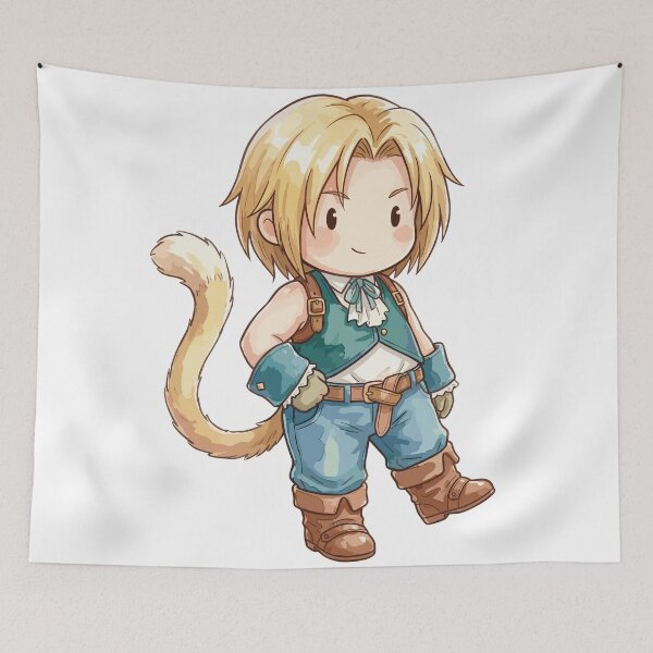 Item preview, Zidane Tribal Final Fantasy IX FF9 FFIX Fanart designed and sold by bapupa.