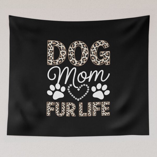 Item preview, Dog Mom Fur Life Mothers day Pet Owner Leopard Print  designed and sold by NailMolisa.