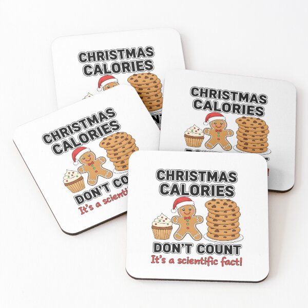 Item preview,  Christmas Calories Don’t Count Festive Design designed and sold by NovaDoodle Art Studio.