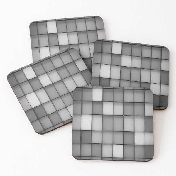Item preview,  Abstract Gray Scale Pixelized Compression Field Surface (image size 7840x11680) designed and sold by Digital-Davinci.